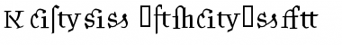 Kantor Ligatures Font