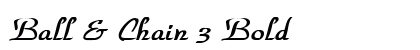 Ball &amp; Chain 3 Bold preview