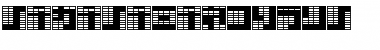 katakana,block Font