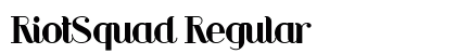 RiotSquad Regular preview