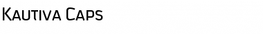 Kautiva Caps Font