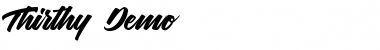 Download Thirthy Font Download Thirthy Font