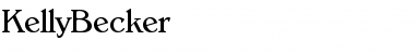 Download KellyBecker Font