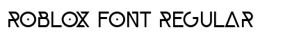 Roblox Font Regular Preview
