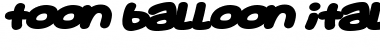 Download Toon Balloon Font Download Toon Balloon Font