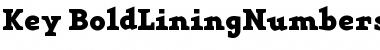 Key Bold Font