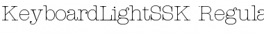 KeyboardLightSSK Font