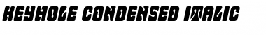 KeyholeCondensed Italic Font