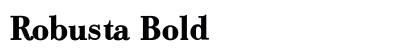 Robusta Bold preview