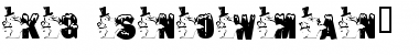 KG SNOWMAN2 Font