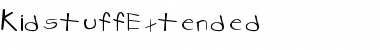 Download KidstuffExtended Font Download KidstuffExtended Font