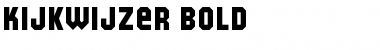 Kijkwijzer Bold Font