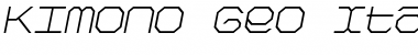 Download Kimono Geo Font Download Kimono Geo Font
