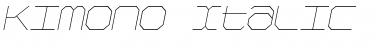 Kimono Font