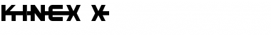 Download Kinex X Font Download Kinex X Font