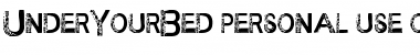 Download Under your bed Font Download Under your bed Font