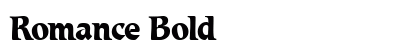 Romance Bold preview