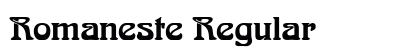 Romaneste Regular preview
