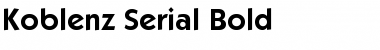 Download Koblenz-Serial Font