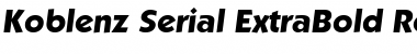 Koblenz-Serial-ExtraBold Font