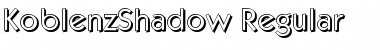 KoblenzShadow Regular Font KoblenzShadow Regular Font