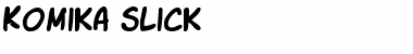 Komika Slick Regular Font