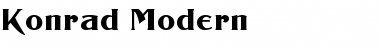 Download Konrad-Modern Font