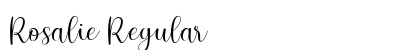 Rosalie Regular preview