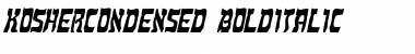 KosherCondensed Font