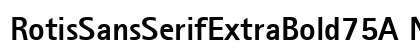 RotisSansSerifExtraBold75A Normal preview