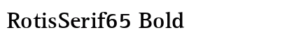 RotisSerif65 Bold preview