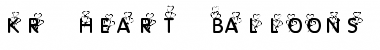 Download KR Heart Balloons Font Download KR Heart Balloons Font