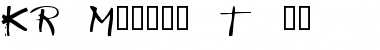 Download KR Marker Thin Font Download KR Marker Thin Font