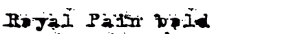 Royal Pain bold Preview