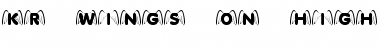 Download KR Wings On High Font Download KR Wings On High Font