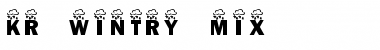 Download KR Wintry Mix Font Download KR Wintry Mix Font