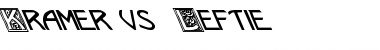 Download Kramer vs. Leftie Font Download Kramer vs. Leftie Font