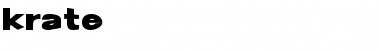 Download Krate Font Download Krate Font