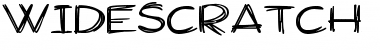 Widescratch Font