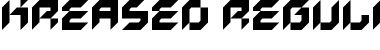 Download Kreased Font Download Kreased Font