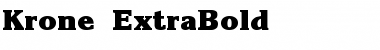 Krone Font
