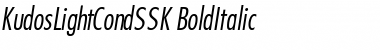 KudosLightCondSSK Font