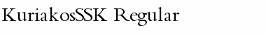 KuriakosSSK Regular Font