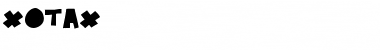 Download xotax Font Download xotax Font