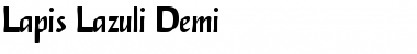 Download Lapis Lazuli Demi Font Download Lapis Lazuli Demi Font