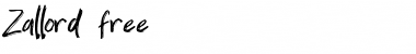 Download Zallord Font Download Zallord Font