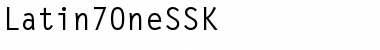 Latin7OneSSK Font