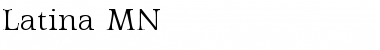 Download Latina MN Font Download Latina MN Font