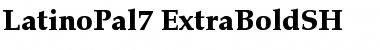 LatinoPal7 Font