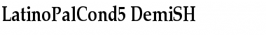 Download LatinoPalCond5 Font Download LatinoPalCond5 Font
